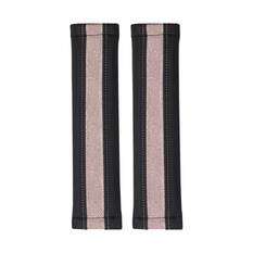 SCA Leather Look Steering Wheel Cover and Seat Belt Buddy Set Pink Shimmer, , scaau_hi-res