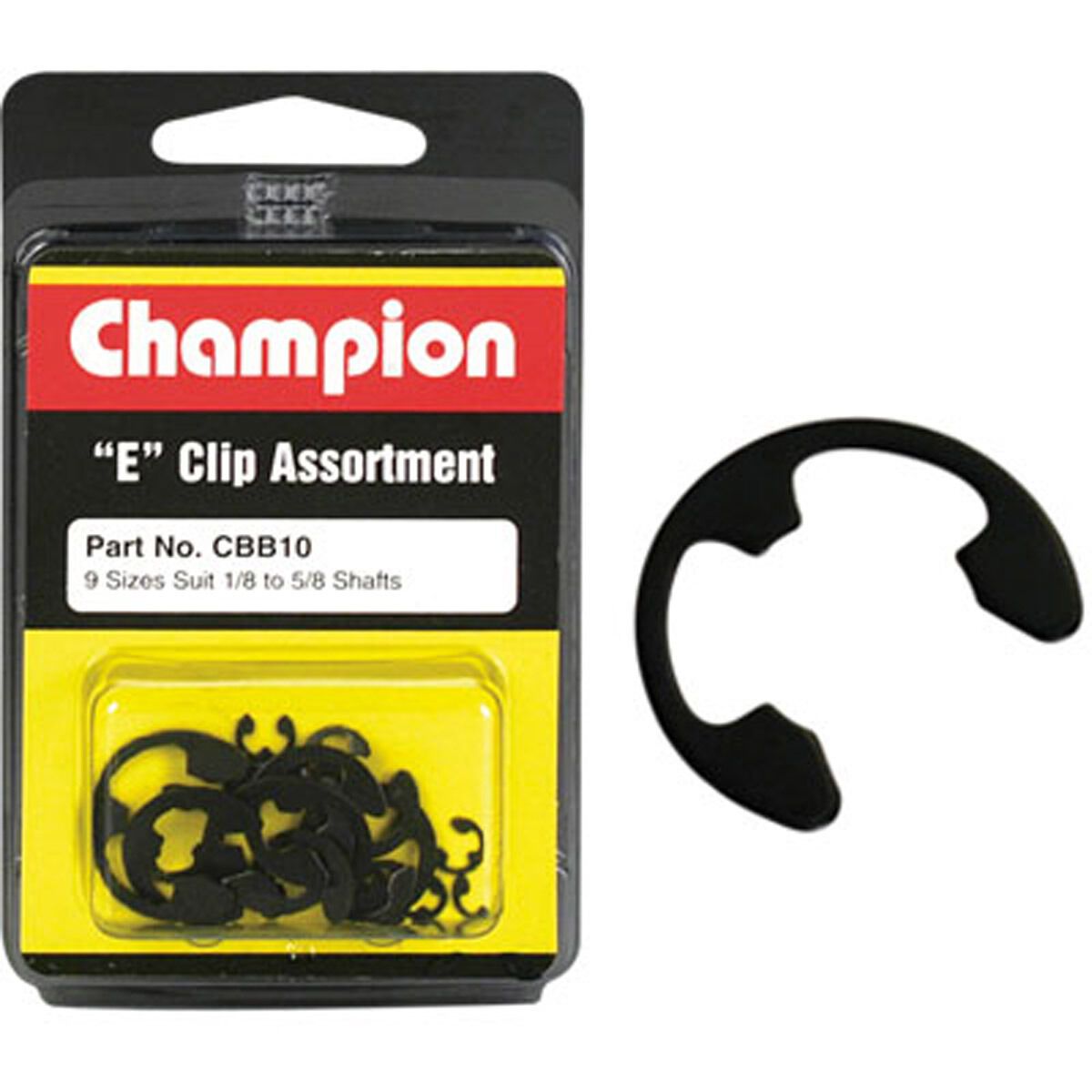 Champion E Clip Assortment 1 8 5 8 CBB10 Supercheap Auto