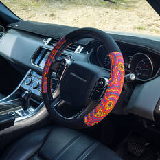 Snake Dreaming Repreve Steering Wheel Cover & Seat Belt Buddie Set Dot, , scaau_hi-res