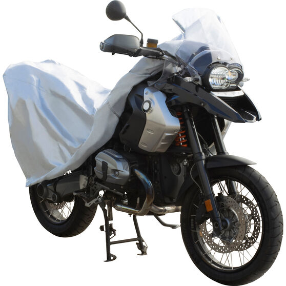 CoverALL Motorcycle Cover, Essential Protection - Suits Medium Motorcycles, , scaau_hi-res