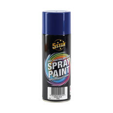 5 Star Enamel Spray Paint Blue 250g, , scaau_hi-res