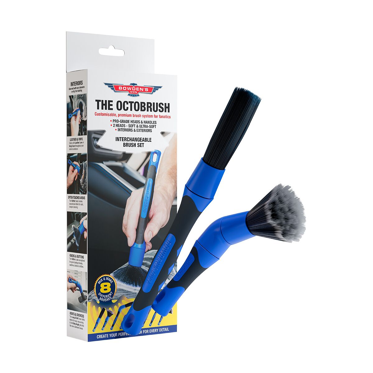 Bowden's Own The Octobrush Detailing Brush System, , scaau_hi-res