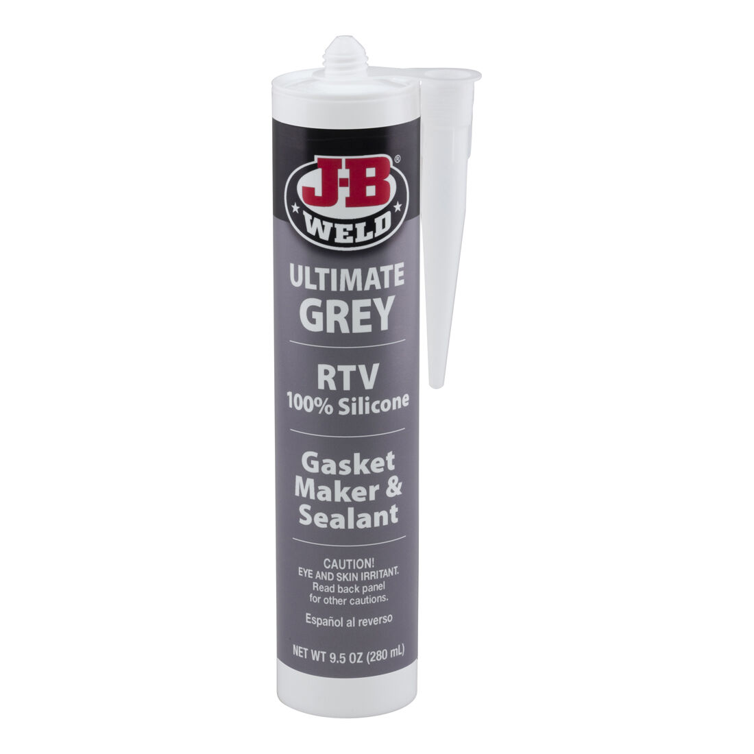 JB Weld Ultimate Grey RTV Gasket Maker And Sealant 280mL 32927, , scaau_hi-res