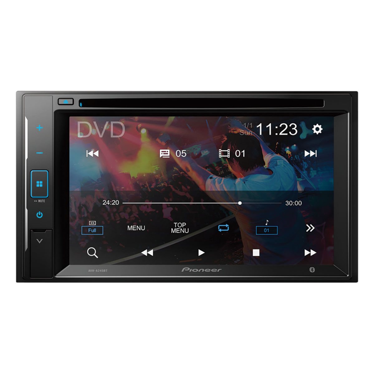 Pioneer AVH-A245BT Double DIN Touchscreen Head Unit, , scaau_hi-res