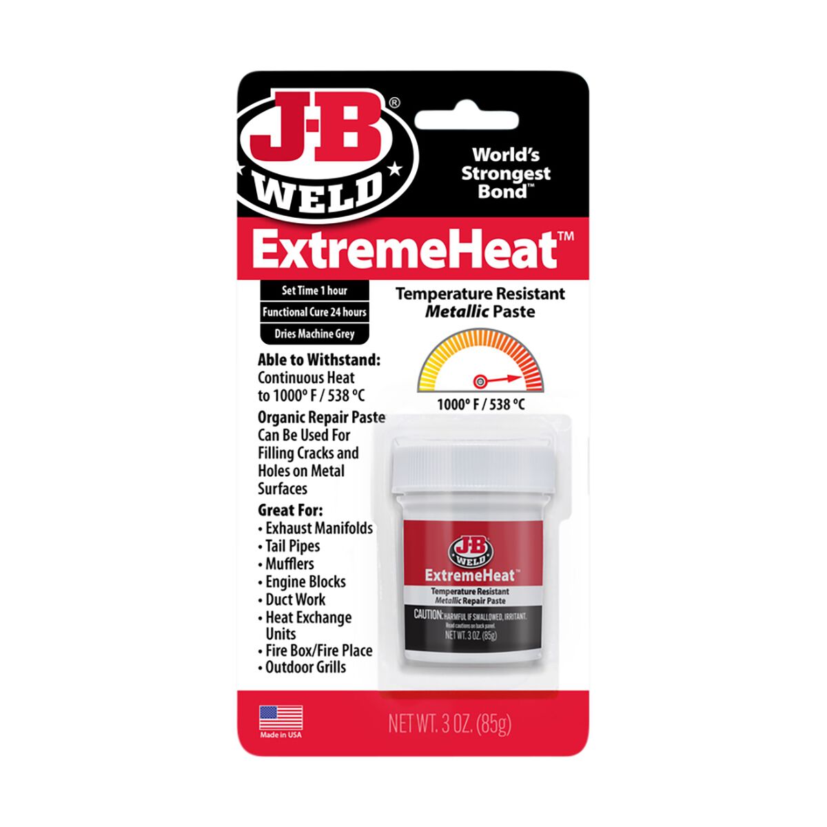 JB Weld ExtremeHeat Metallic Paste 85.2g 37901, , scaau_hi-res