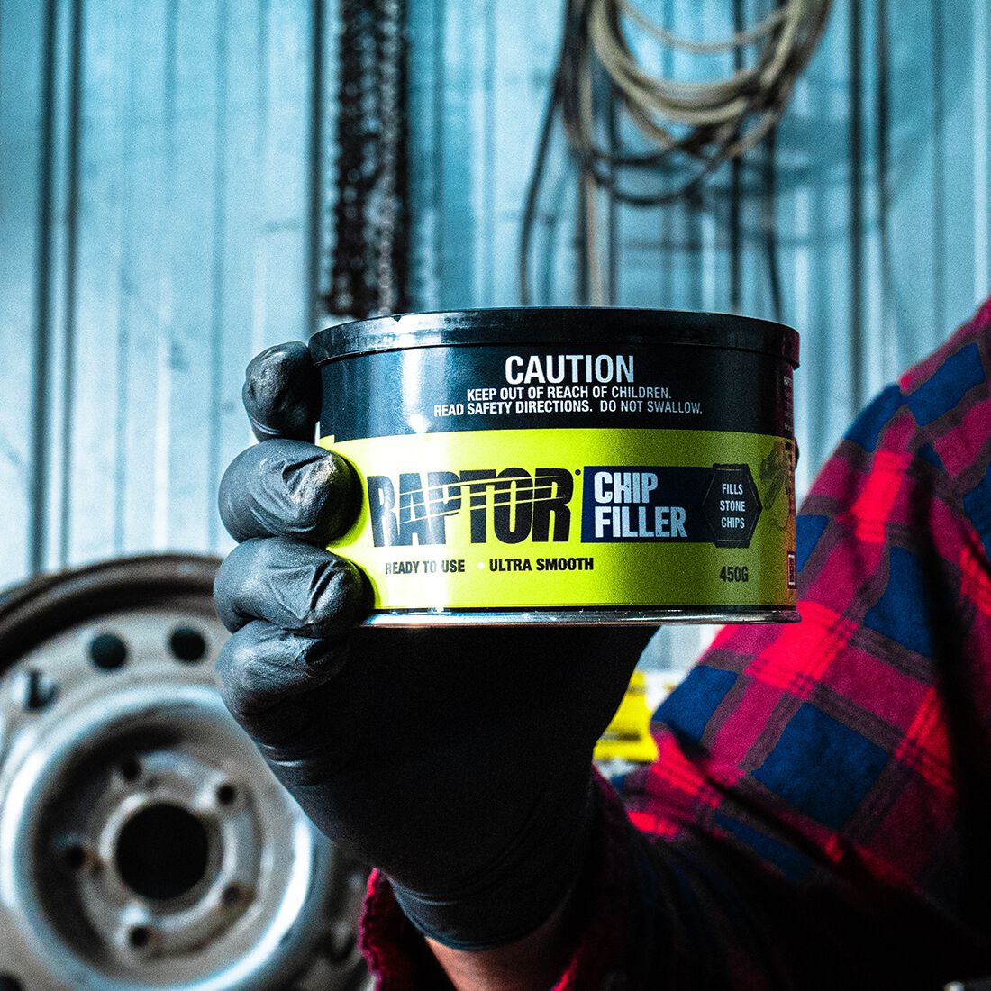 Raptor Scratch & Stone Chip Filler 450g, , scaau_hi-res