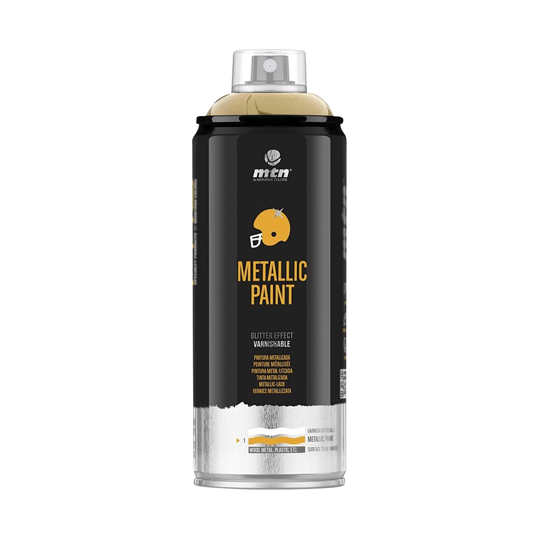 MTN Pro Metallic Gold Spray Paint 400mL, , scaau_hi-res