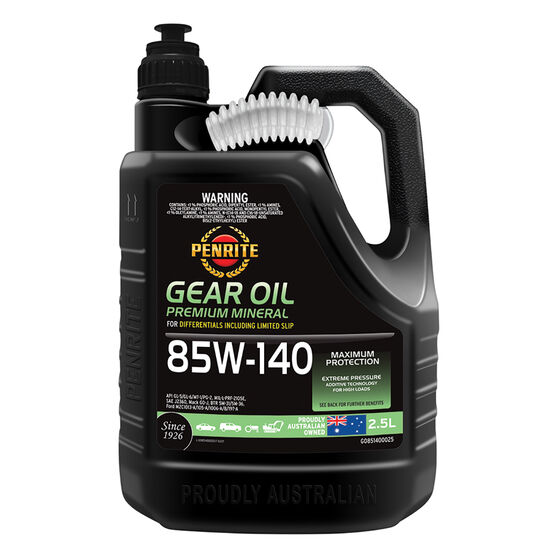 Penrite Gear Oil 85W140, 2.5 Litre Supercheap Auto