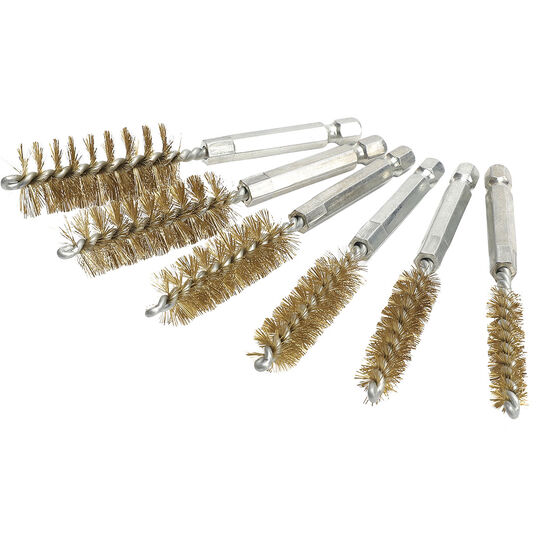 ToolPRO Tube With Hex Shaft Brush Set 6 Piece, , scaau_hi-res