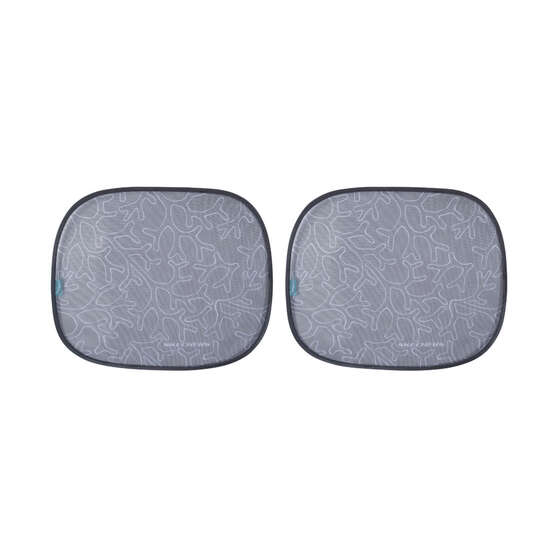 Skechers Kids Window Sunshades Grey 2 Pack, , scaau_hi-res