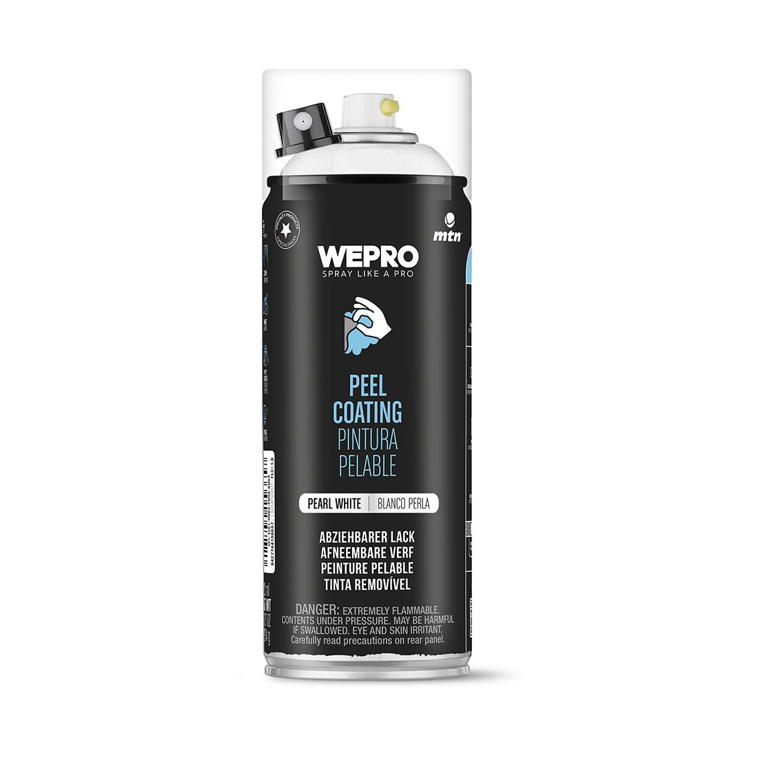 MTN Pro Removable Peel Coating - Pearl White 400mL, , scaau_hi-res