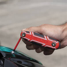 Kincrome Folding Hex Key Set 8 Piece SAE, , scaau_hi-res