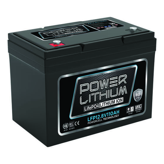 Power Lithium Deep Cycle 12.8V 110AH Battery - LFP12.8V110AH, , scaau_hi-res