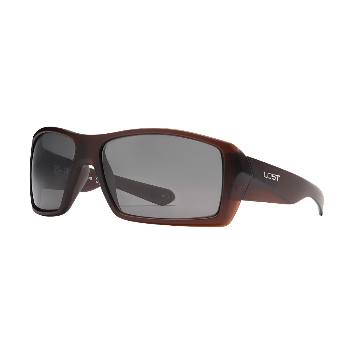 LOST Sunglasses La Mans Polarised Matt Xtal Beer, , scaau_hi-res