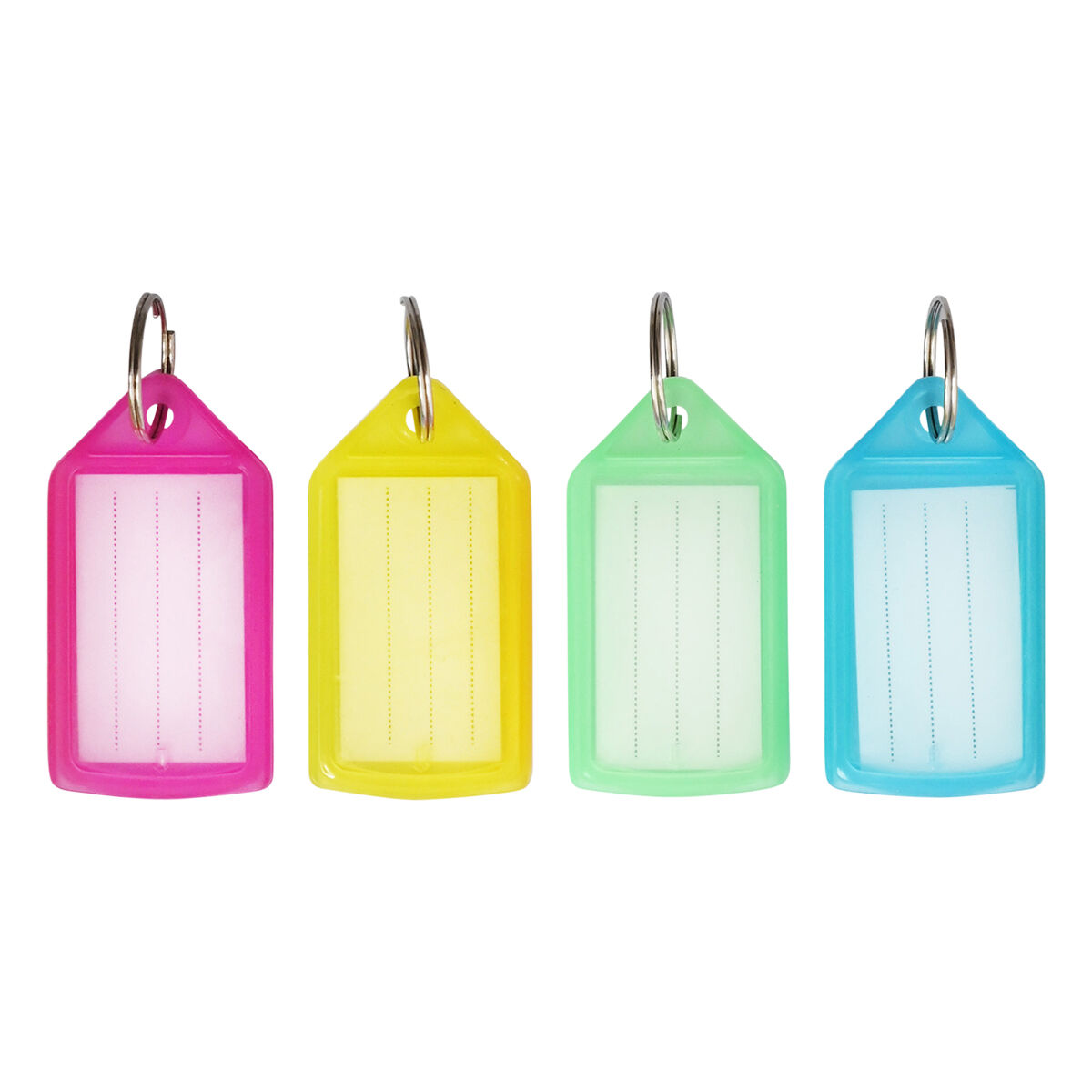 SCA Tag Keyring Set With Holder 4 Pack Multi-Coloured, , scaau_hi-res