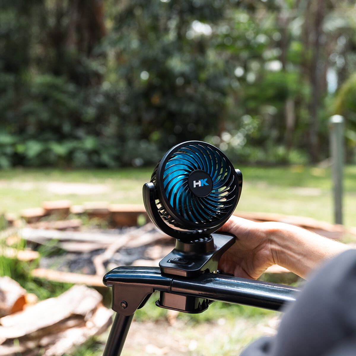 Hardkorr Clamp-Mount Portable Fan, , scaau_hi-res