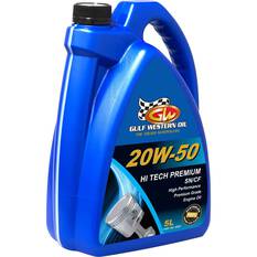Gulf Western Hi Tech Premium Engine Oil - 20W-50, 5 Litre, , scaau_hi-res