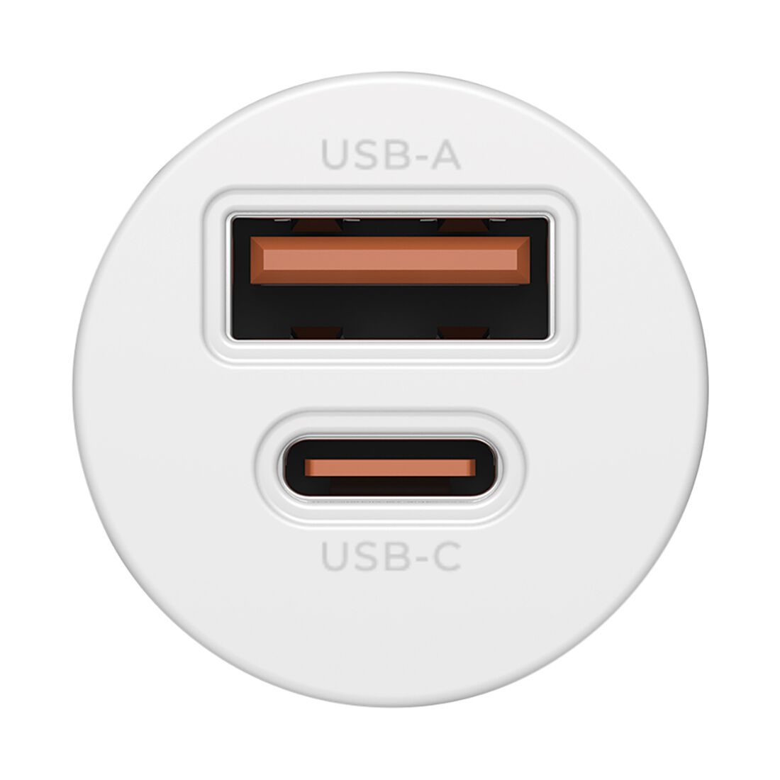 Cabin Crew 30W Dual Port Car Charger White, , scaau_hi-res