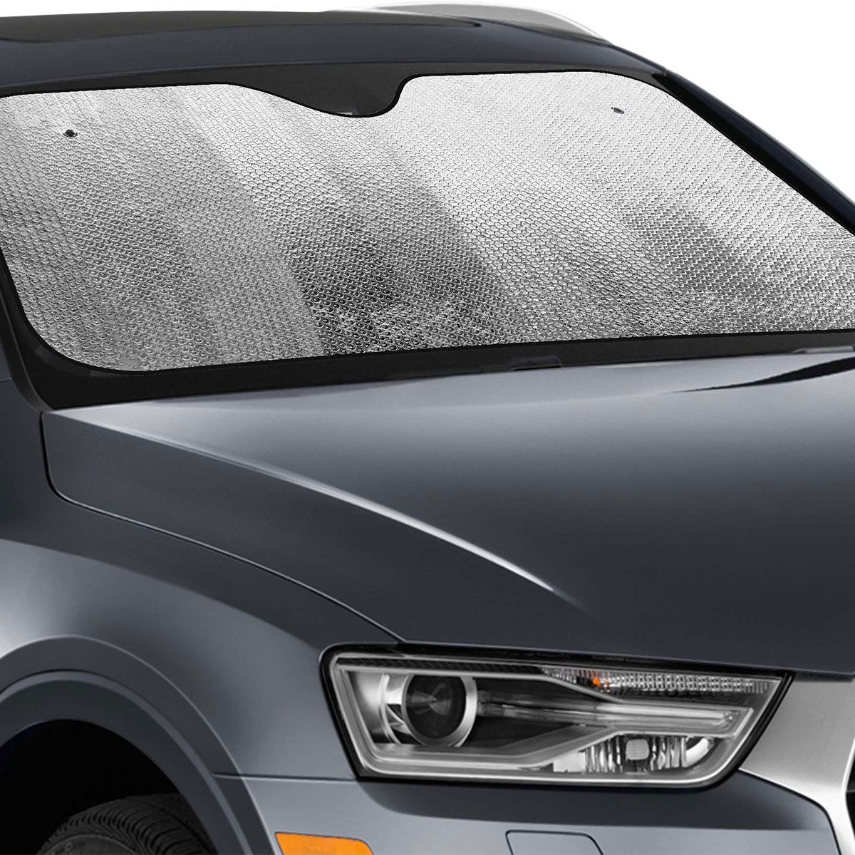 SCA Accordion Bubble Sunshade Silver Extra Large 95 x 175cm, , scaau_hi-res