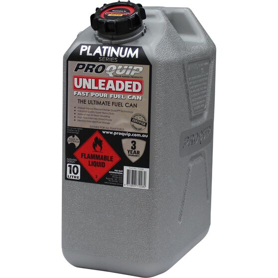 Pro Quip Platinum Petrol Jerry Can 10 Litre Supercheap Auto