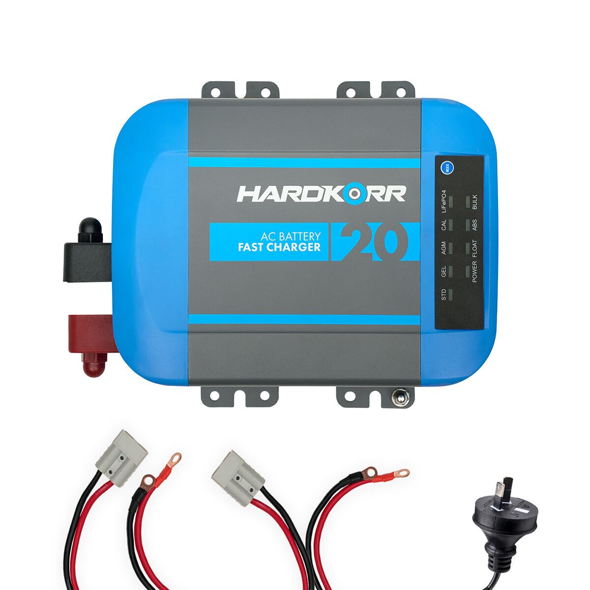 Hardkorr 12V 20A AC 3 Stage Battery Charger, , scaau_hi-res