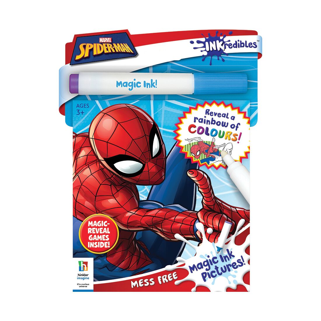 Inkredibles Spider-Man Magic Ink Pictures, , scaau_hi-res