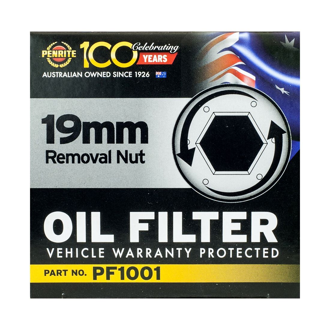 Penrite Oil Filter PF1001 (Interchangeable with Z79A), , scaau_hi-res