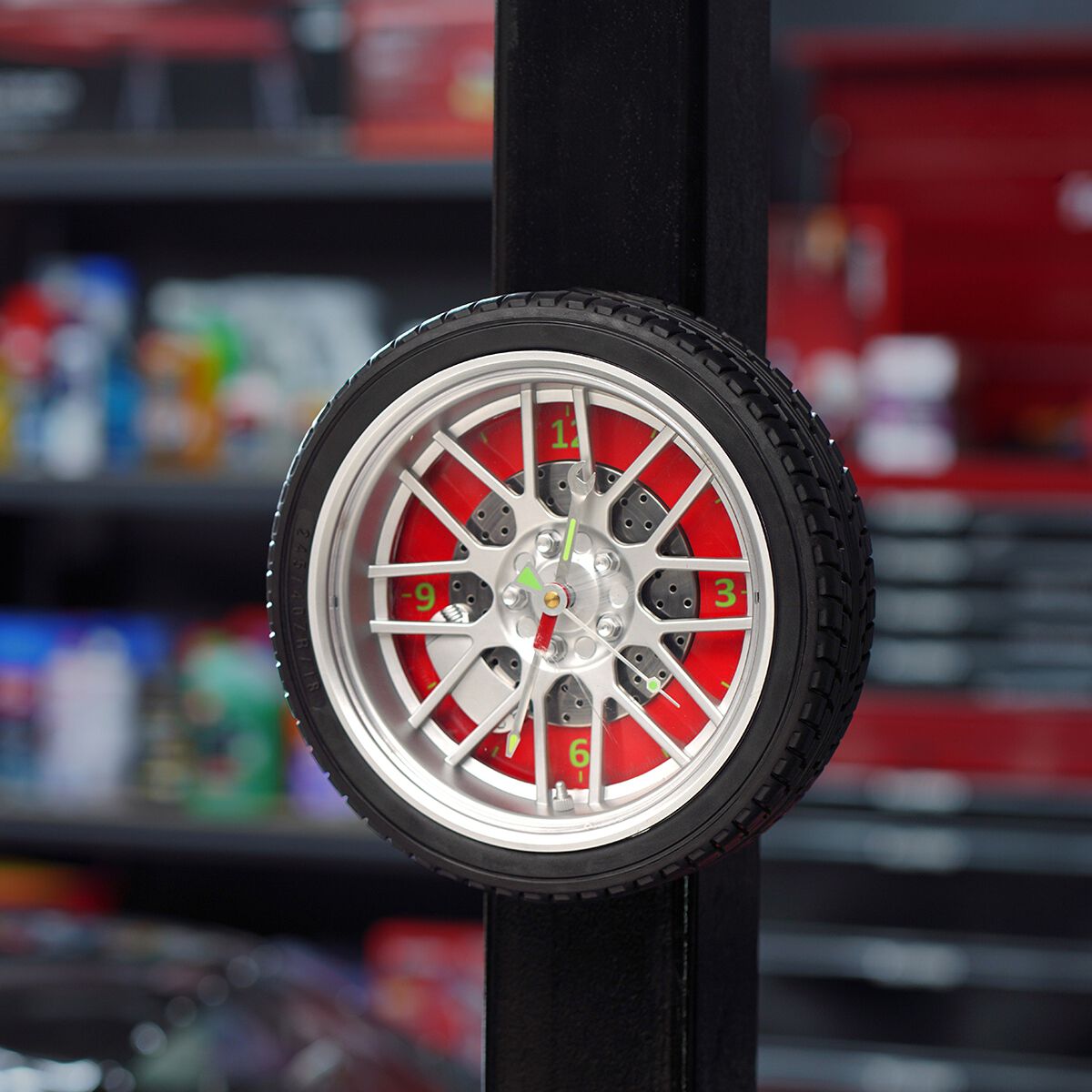 10'' Tyre Wall Clock, , scaau_hi-res