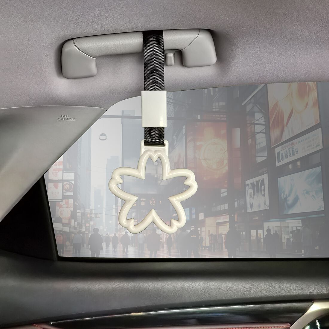 JDM Tsurikawa Flower - White, , scaau_hi-res