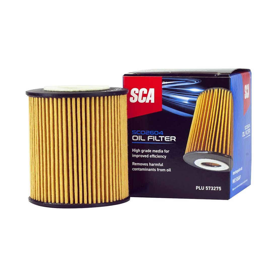 SCA Oil Filter SCO2604 (Interchangeable with R2604P), , scaau_hi-res