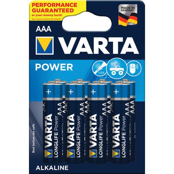Varta Power - AAA, 8 Pack, , scaau_hi-res