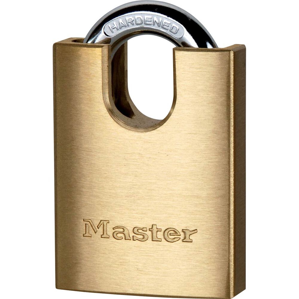 Master Lock Padlock Shrouded Brass, 40mm Supercheap Auto