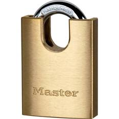 Master Lock Padlock - Shrouded Brass, 40mm, , scaau_hi-res