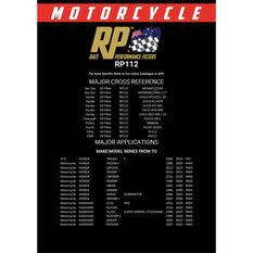 Race Performance Motorcycle Oil Filter RP112, , scaau_hi-res