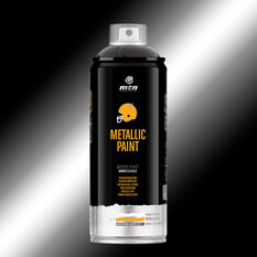 MTN Pro Metallic Black Spray Paint 400mL, , scaau_hi-res