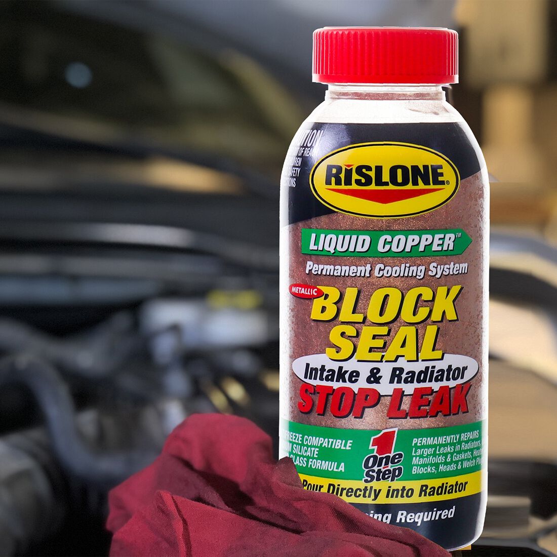 Rislone Liquid Copper Block Seal - 383g, , scaau_hi-res