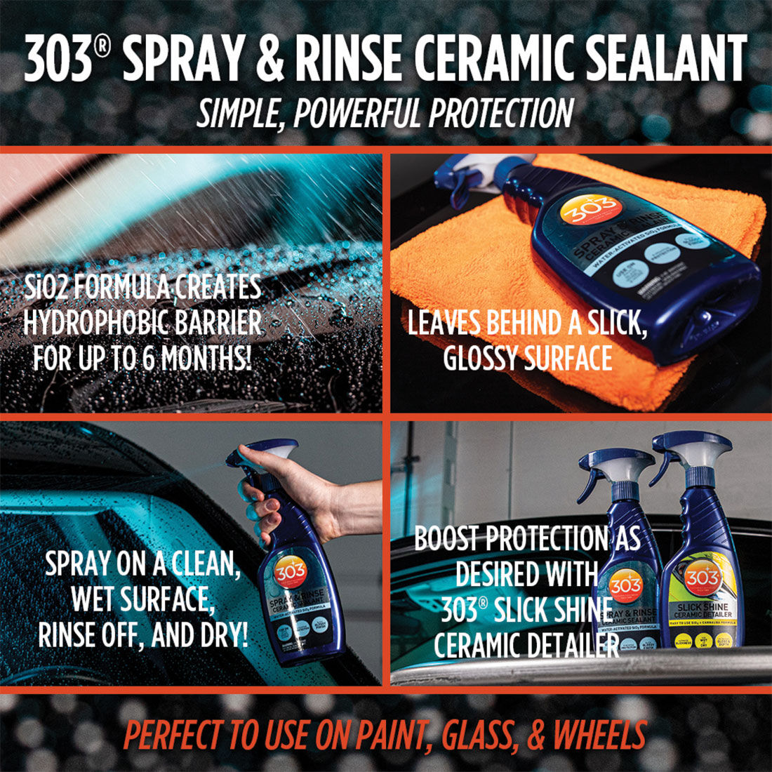 303 Spray and Rinse Ceramic Sealant 473mL, , scaau_hi-res
