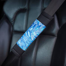 Snake Dreaming Repreve Steering Wheel Cover & Seat Belt Buddie Set Leaf, , scaau_hi-res