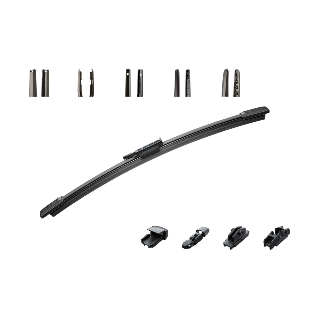 Bosch Rear Wiper Blade 240mm (10") Single - AM24H, , scaau_hi-res