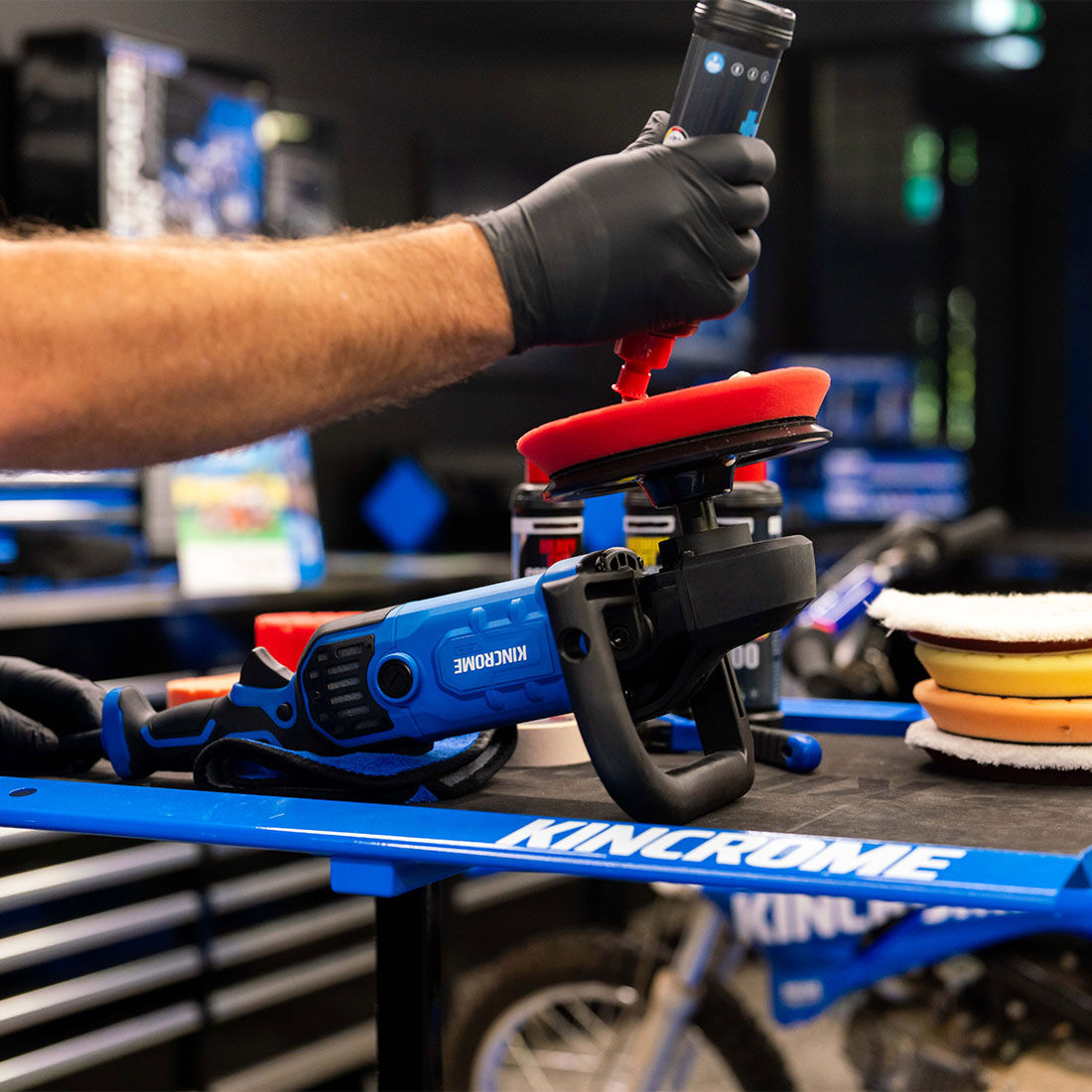 Kincrome Polisher Pad 7 Inch 180mm Finish Polish, , scaau_hi-res