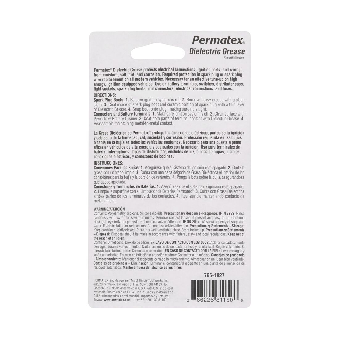 Permatex Dielectric Grease .33 oz, , scaau_hi-res
