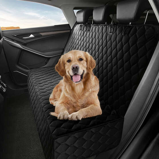 Cabin Crew Pets Repreve Back Seat Protector Black, , scaau_hi-res