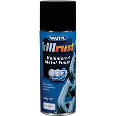 Wattyl Killrust Epoxy Gloss Enamel Aerosol Paint, Gunmetal - 300g, , scaau_hi-res