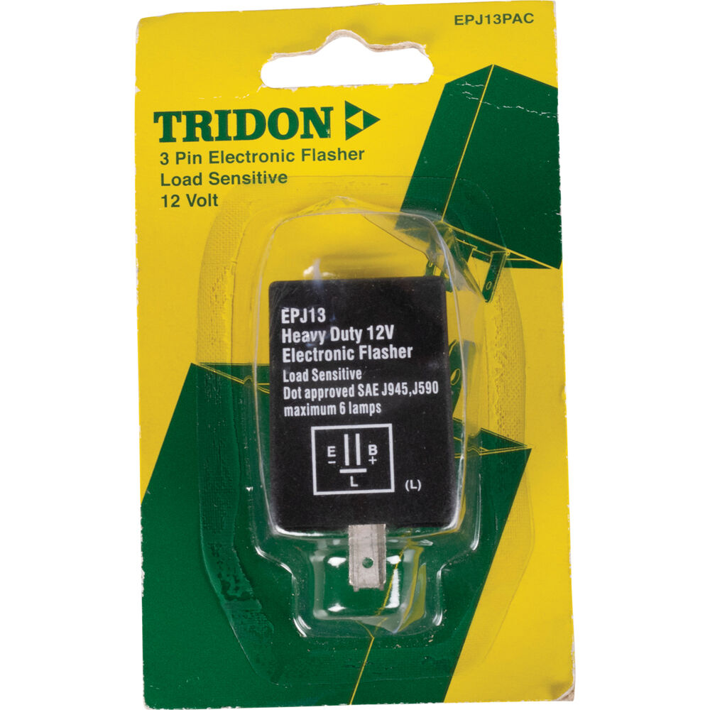 Electronic Flasher Relay Unit 12V, 3 Pin, Load Sensitive Supercheap