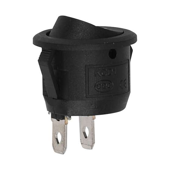 SCA Rocker Switch Round - 12/24V, On/Off, Plastic, , scaau_hi-res