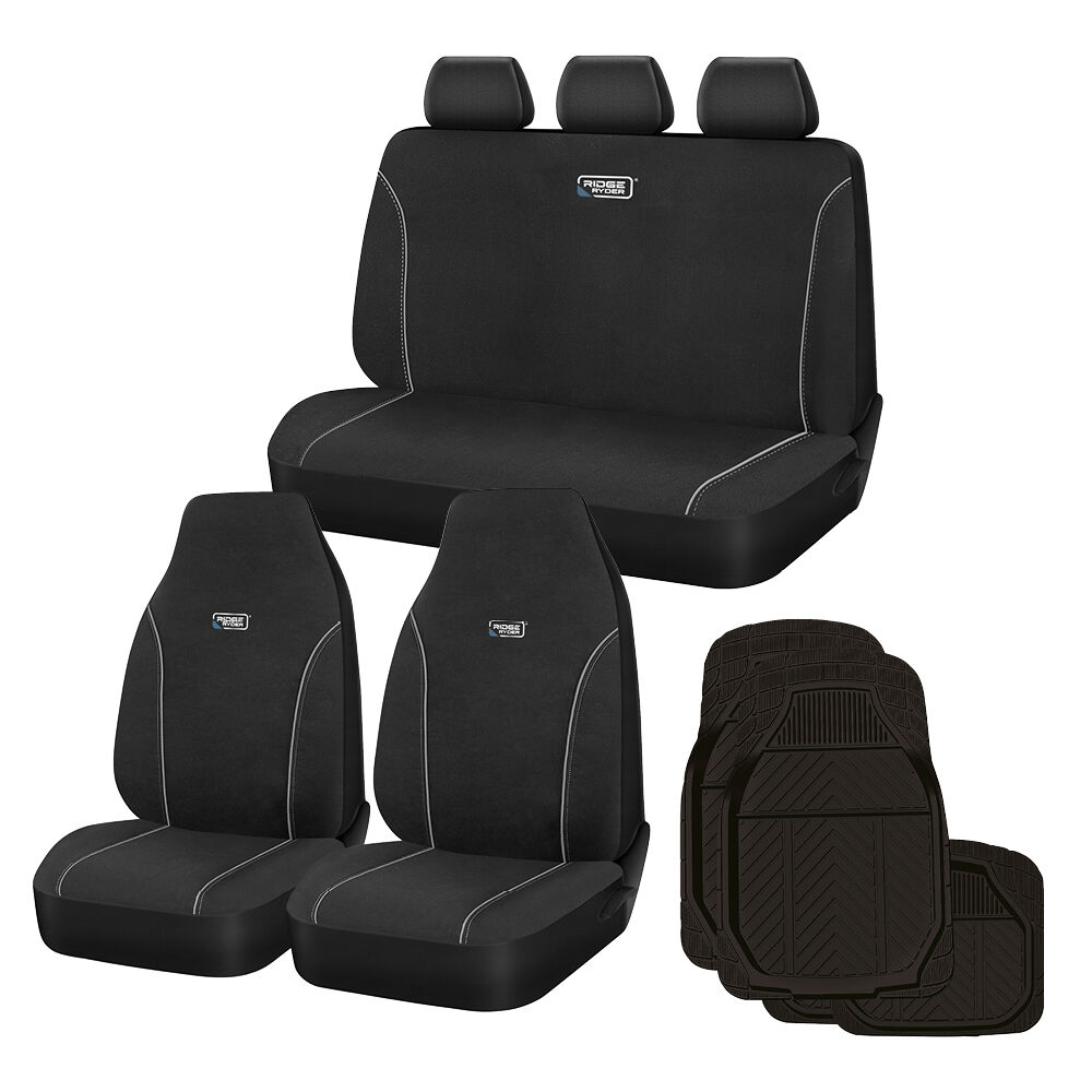 Ridge Ryder Canvas Seat Cover and Rubber Floor Mat Set&nbsp;, , scaau_hi-res