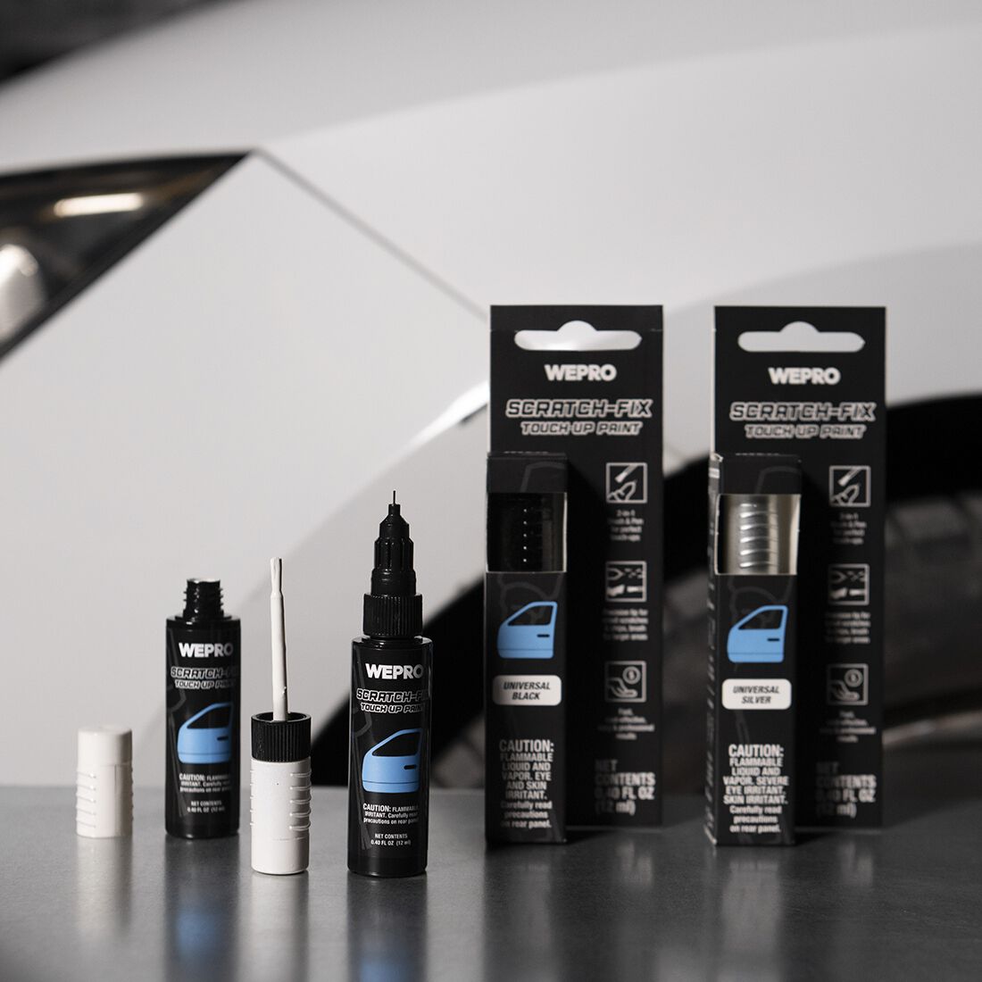 MTN Touch Up Paint Pen Universal White, , scaau_hi-res