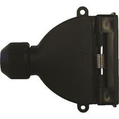 SCA Trailer Socket, Plastic - Flat, 7 Pin, , scaau_hi-res