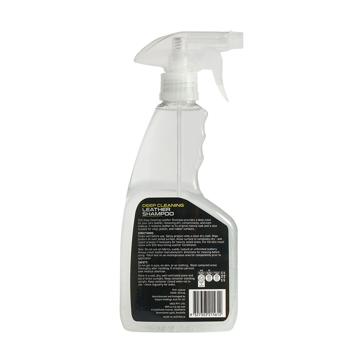 SCA Leather Shampoo Cleaner 500ml, , scaau_hi-res