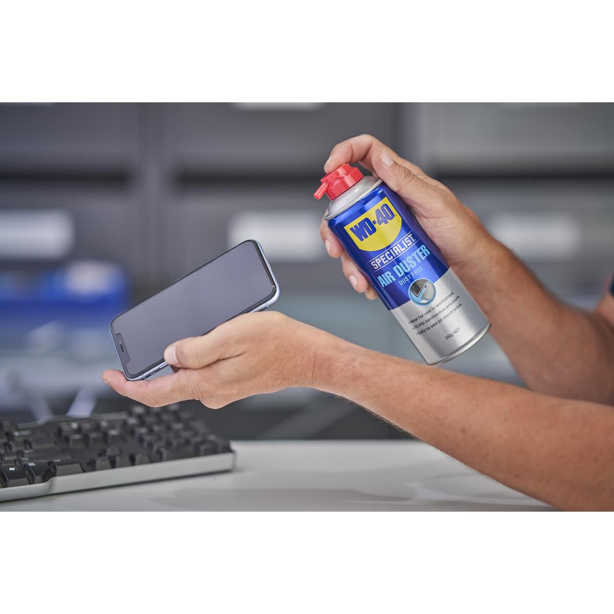 WD-40 Specialist Air Duster 350g, , scaau_hi-res